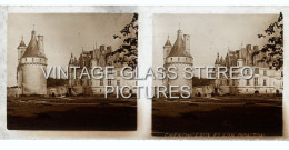 Vintage Glass Stereoscopes Side-by-Side Viewers From The 1920s 3d CHENONCEAUX ET SON DONTON - Glass Slides