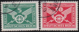 Deutsches Reich  -     Michel   -  370/371      -   O       -    Gestempelt - Usados