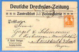 Allemagne Reich 1918 Carte Postale De Leipzig (G23333) - Storia Postale