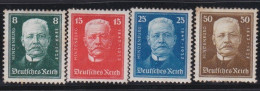 Deutsches Reich  -     Michel   -  403/406   -   *       -    Ungebraucht Mit Gummi - Nuovi