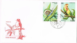 51924. Carta F.D.C. HABANA (Cuba) 1984. Aves, Cotorra, Birds - FDC