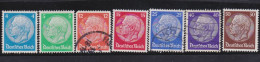 Deutsches Reich  -     Michel   -  467/473       -   O Und *      -    Gestempelt Und Ungebraucht Mit Gummi - Used Stamps