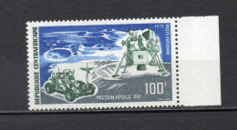 CENTRAFRIQUE PA N° 107   NEUF SANS CHARNIERE COTE 2.00€    ESPACE APOLLO XVI - Centrafricaine (République)