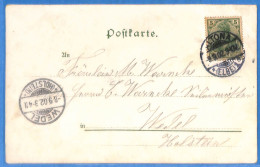 Allemagne Reich 1902 Carte Postale De Altona (G23348) - Cartas & Documentos
