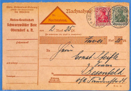 Allemagne Reich 1916 Carte Postale De Oberndorf (G23358) - Storia Postale