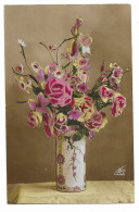 CPA écrite En 1919 - Composition De Fleurs Diverses Dans Un Vase En émaux - Alix 165 - - Andere & Zonder Classificatie