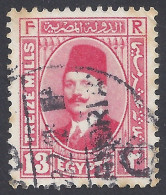 EGITTO 1929-32 - Yvert 123A° - Fouad I | - Used Stamps