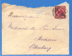 Allemagne Reich 1896 Lettre De Hannover (G23369) - Storia Postale