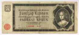 Bohemia & Moravia 50  Korun Pick 5a LOTTO 909 - Czech Republic