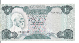 LIBYE 10 DINARS ND1984 VF P 51 - Libye