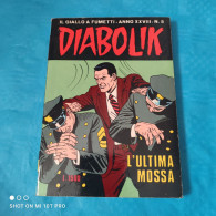 Diabolik No. 5 - L'Ultima Mossa - Diabolik