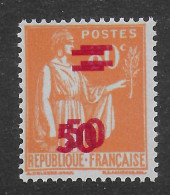 FRANCE 1940YT 481 C** - VARIETE DE SURCHARGE - COPIE/FAUX - Andere & Zonder Classificatie
