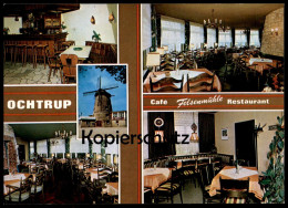 ÄLTERE POSTKARTE OCHTRUP CAFÉ FELSENMÜHLE RESTAURANT MÜHLE WINDMÜHLE Windmill Moulin Molen Ansichtskarte AK Cpa Postcard - Ochtrup