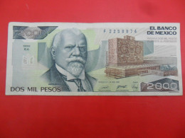 5441 - Mexico 2,000 Pesos 1989  - P-86c.8 - Mexico