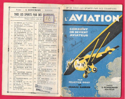 Revue "Tous Les Sports Par Des Champions", N°19, L'aviation, Comment On Devient Aviateur, 32 Pages, 11*18 Cm - Vliegtuig
