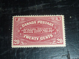 CANADA TIMBRE POUR LETTRE EXPRES 1922 N°2 - NEUF SANS CHARNIERE (20/09) - Espressi