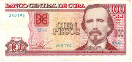 CUBA  P129h 100 PESOS  2016  VF - Cuba