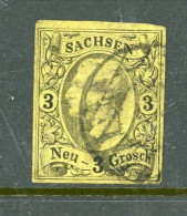 -Saxony-1855-1860 " King John I " (o) - Sachsen