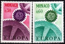 MONACO 1967 EUROPA. Complete Set, MNH - 1967