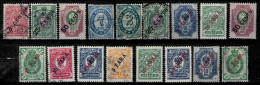 Russia Post In Levant Turkey And China 1910/12  Used - Levante