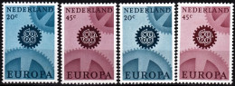 NETHERLANDS / NEDERLAND 1967 EUROPA. 2 Complete Sets: Both Types, MNH - 1967