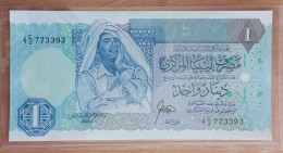Libya 1 Dinar 1988 Gheddafi UNC - Libia