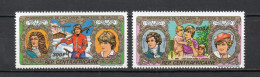 CENTRAFRIQUE PA N° 263 + 264   NEUFS SANS CHARNIERE COTE 8.00€    LADY DIANA  ROI - Centrafricaine (République)