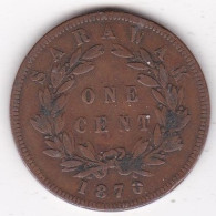 Sarawak . One Cent 1870 . C. BROOKE RAJAH. KM# 6 - Malaysie