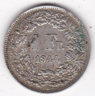 Suisse. 1 Franc 1944 B , En Argent - 1 Franc