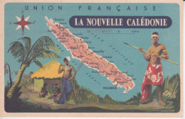 LA NOUVELLE CALEDONIE - CARTE CHROMO  PUB LION NOIR - Nouvelle Calédonie