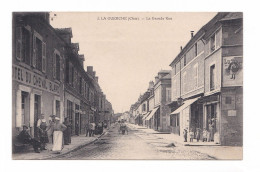 La Guerche (-sur-l'Aubois), La Grande Rue, éd. E. M. B. N° 3, Hôtel Du Cheval Blanc, Publicité L.U., Lu, Lefèvre-Utile - La Guerche Sur L'Aubois