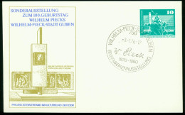 Ga Germany, DDR Postal Stationary 1973 MiNr P 79 Postcard | "Wilhelm-Pieck-Stadt Guben". Sonderausstellung - Postkaarten - Gebruikt