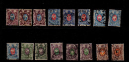 Russie (1884-1904) - Aigle - Obliteres - Used Stamps