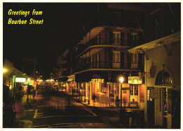UNITED STATES, LOUISIANA, NEW ORLEANS, FRENCH QUARTER, BOURBON STREET - New Orleans