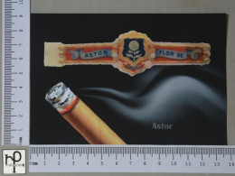 POSTCARD  - LE TABAC - BAGUE DE CIGARE - 2 SCANS  - (Nº56834) - Tabak