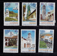 CUBA 2008 STAMPWORLD 5086-5091 CANCELLED - Usados