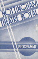 Hamilton Deane Irish Evelyn Millard Sonata 1936 Old Nottingham Theatre Programme - Programma's