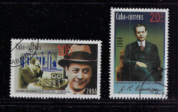 CUBA 2008 STAMPWORLD 5167-5168 CANCELLED - Gebraucht