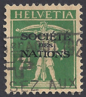 SVIZZERA 1924-37 - Yvert S49° - Società Delle Nazioni | - Oblitérés