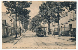 CPA - LE MANS (Sarthe) - L' Avenue Robillard Et L' Hôpital - Le Mans