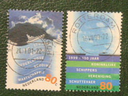 Nederland Waterland NVPH 1822-1823 (Mi 1716-1717); 1999 Gestempeld / USED NEDERLAND / NIEDERLANDE - Oblitérés