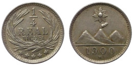 1/4 Real 1900 H (Guatemala) - Guatemala