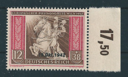 MiNr. 825 F35 ** - Plaatfouten & Curiosa