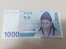 Billete De Corea Del Norte De 1000 Won, AUNC - Corée Du Nord