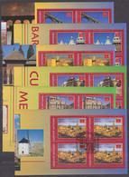 UNO WIEN  Heftchenblatt 23-28, Gestempelt, UNESCO-Welterbe: Spanien, 2000 - Cuadernillos