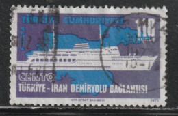 TURQUIE 937 // YVERT 2008 // 1971 - Used Stamps