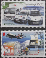Jersey     Europa  Cept   Postfahrzeuge     2013 ** - 2013