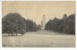 4 - Houyet - Château Royal D' Andenne - Un Coin Du Parc Et La Tour Léopold - Houyet