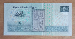 Egypt 5 Pounds AUNC 1991 - Egypte