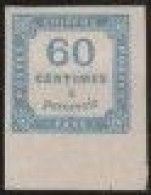 France Taxe N° 9 * Bleu 60 C - 1960-.... Mint/hinged